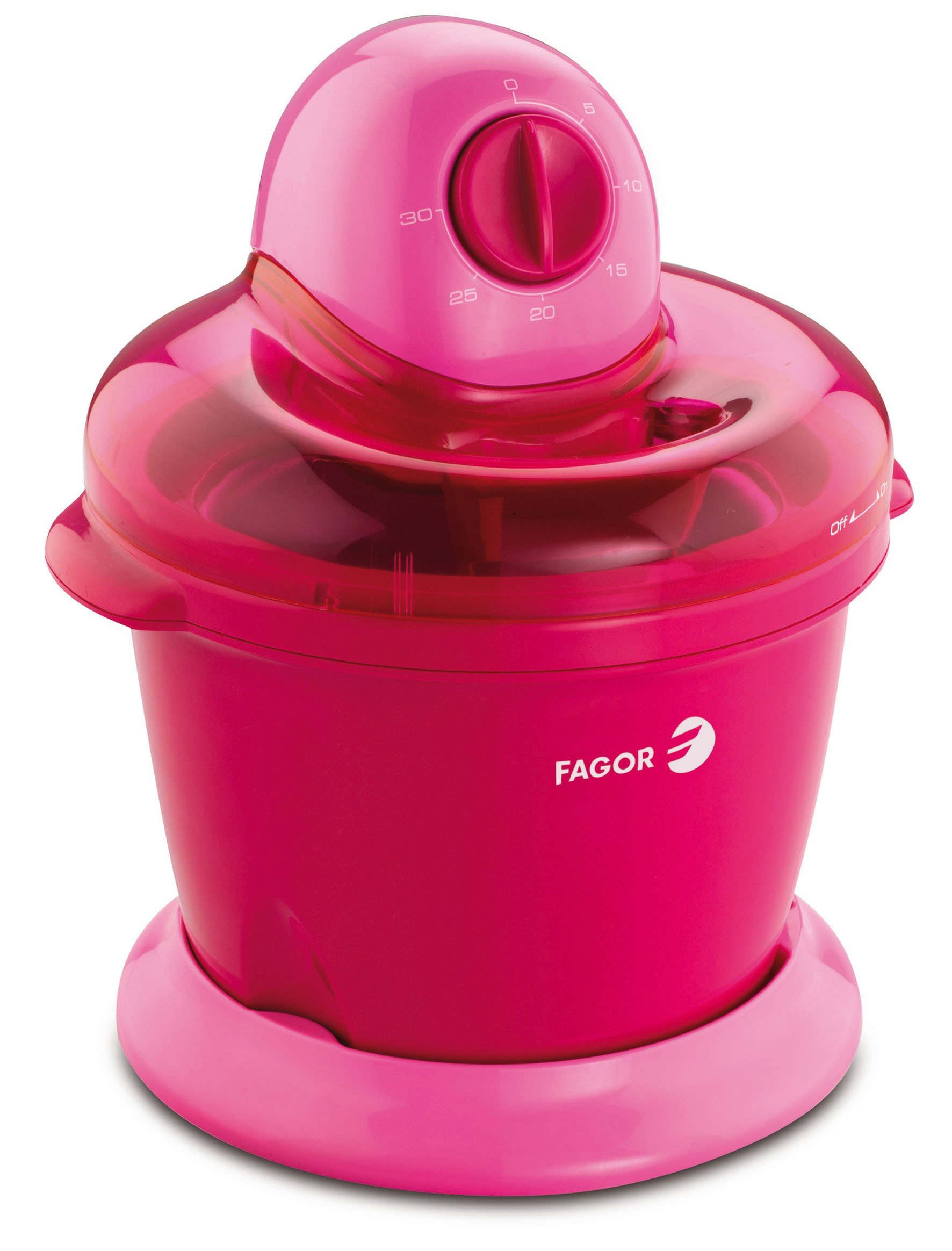 FAGOR ICE-15 Preparación de sorbetes y helados, 1,6 L, minutero 30min, fácil limpieza